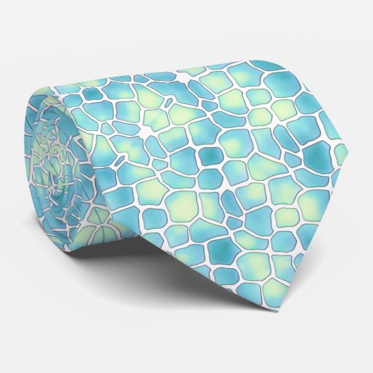 エステロ・モザイコ・トゥルケサ・コンアマリロ ネクタイ (ロール)