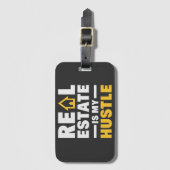 エステート実在は私のハッスル不動産仲介業者 ラゲッジタグ (正面縦)