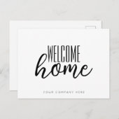 エステート実在ウェルカムホーム ポストカード (正面/裏面)