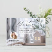 エステート実在エージェントクリスマスホリディポストカード シーズンカード (スタンド正面)