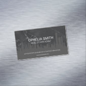 エステート実在エージェントシティスケープ大理石 マグネット名刺 (インサイチュ)