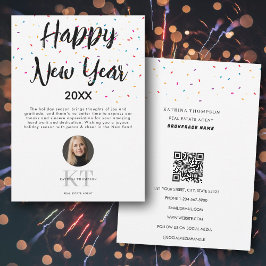 エステート実在エージェント不動産仲介業者ハッピーニューイヤーホリディーズ シーズンカード