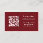 エステート実在オープンハウスサンキューバーガンディ 予約カード (裏面)