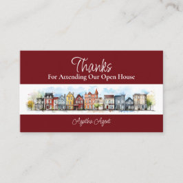 エステート実在オープンハウスサンキューバーガンディ 予約カード