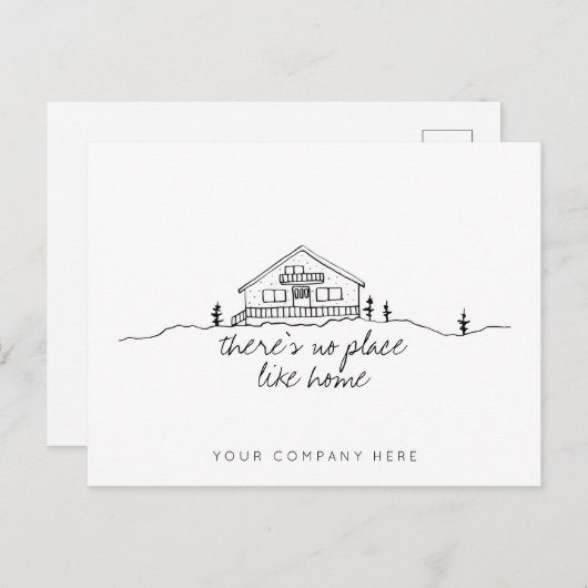 エステート実在コージーキャビンハウス ポストカード (正面/裏面)