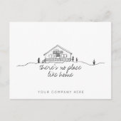 エステート実在コージーキャビンハウス ポストカード (正面)