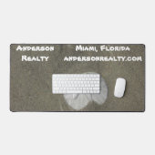 エステート実在サンドドルコースタルホーム販売不動産仲介業者 デスクマット (キーボード&マウス)