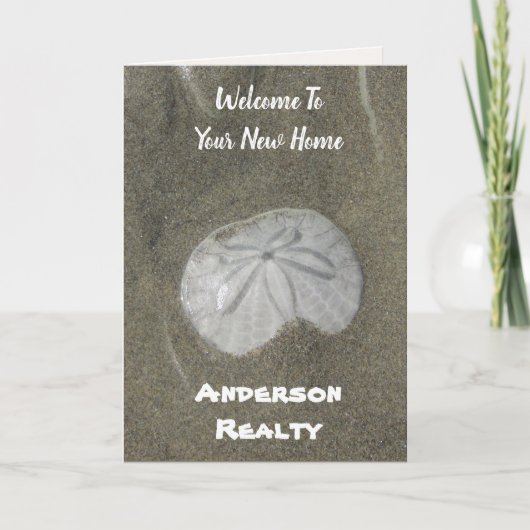 エステート実在サンドドルホームセールス不動産仲介業者プロモーション サンキューカード (正面)