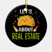 エステート実在タコスについてMexican Foo セラミックオーナメント (正面)