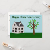 エステート実在ハッピーホームアニバーサリーカスタム カード (正面/裏面インサイチュ)