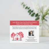 エステート実在バレンタインデー農業プロモーション シーズンポストカード (スタンド正面)