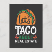 エステート実在ブローカータコ恋人引用文メキシコグルメ ポストカード (正面)