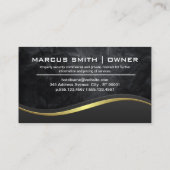 エステート実在プロパティシティスカイライン 名刺 (裏面)