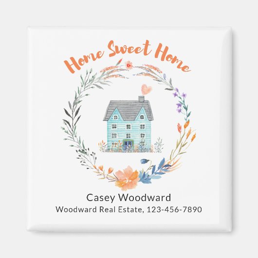 エステート実在ホームスイートホームバジェットプロモーション マグネット (正面)