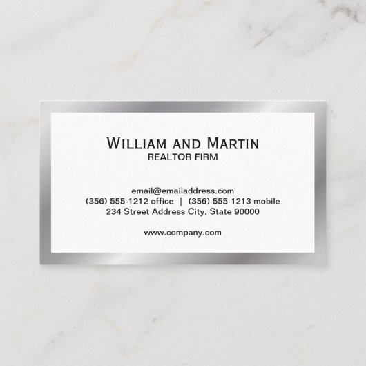 エステート実在ホーム 名刺 (裏面)