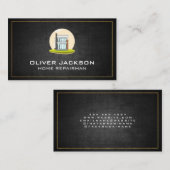 エステート実在ホーム |家モダン屋 名刺 (正面/裏面)