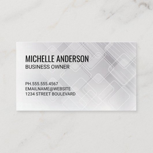 エステート実在ホーム |家モダン屋 名刺 (裏面)