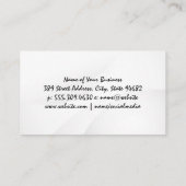 エステート実在ホーム | QRコード名刺 名刺 (裏面)