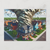 エステート実在マネントトルネード ポストカード (正面)