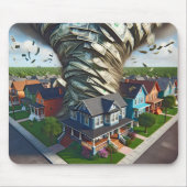 エステート実在マネントトルネード マウスパッド (正面)