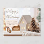 エステート実在マーケティングクリスマス葉書 シーズンポストカード (正面)