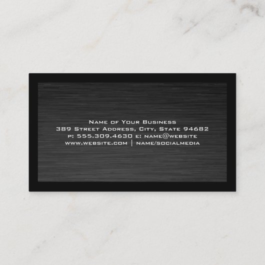 エステート実在ルーフ | 財産投資主 名刺 (裏面)