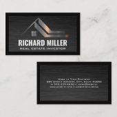 エステート実在ルーフ | 財産投資主 名刺 (正面/裏面)