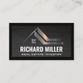 エステート実在ルーフ | 財産投資主 名刺 (正面)