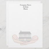 エステート実在レターヘッド (正面/裏面)