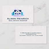 エステート実在ログホームウィズガーデン 名刺 (正面/裏面)