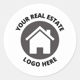 エステート実在ロゴはこちら ラウンドシール