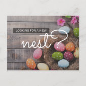 エステート実在不動産仲介業者イースター春はがき シーズンポストカード (正面)