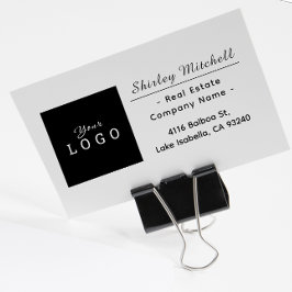 エステート実在会社のロゴの名前をカスタムするとアドレスRu ラバースタンプ