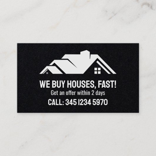 🏘️エステート実在QRプレミアム買を収納 名刺 (正面)