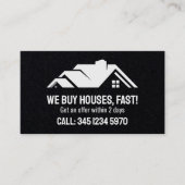 🏘️エステート実在QRプレミアム買を収納 名刺 (正面)