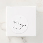 エステール モダン ミニマル サンクスユー フェイバーラウンドタグ フェイバータグ (インサイチュ)