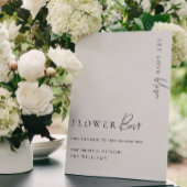 エステール モダン ミニマル フラワーバー サイン