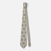 エステー実在トエージェントハモノグラムのウス ネクタイ (正面)