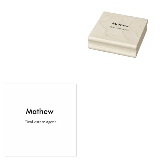 エステー実在トエージェント不動産仲介業者建築ホーム就任式 ラバースタンプ (押印)