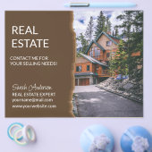 エステー実在トエージェント農業カード店の看板フライヤー チラシ (シングル)