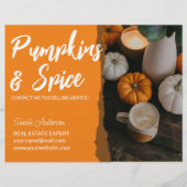 エステー実在トエージェント農業カード店の看板フライヤー チラシ (正面)