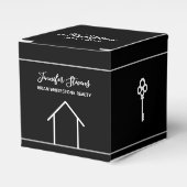 エステー実在トオープンハウス白黒マーケティング フェイバーボックス (正面サイド)