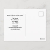 エステー実在トカンパセールドハウスフォトマーケティング ポストカード (裏面)