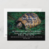 エステー実在トドリームホームのお知らせが移動 案内ポストカード (正面/裏面)