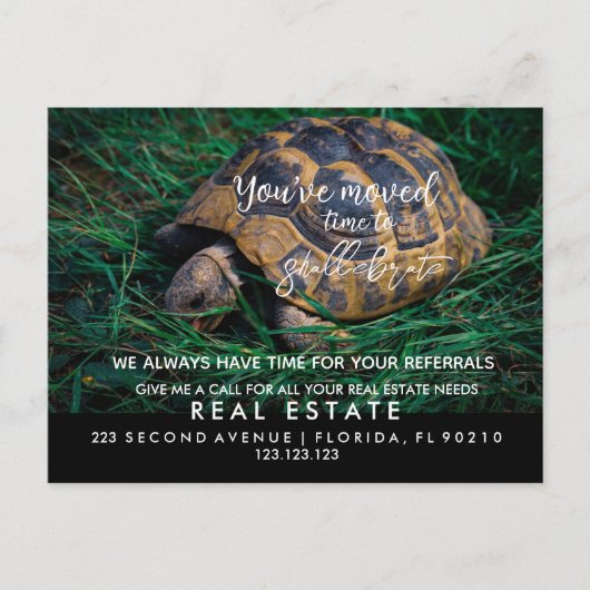 エステー実在トドリームホームのお知らせが移動 案内ポストカード (正面)