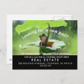 エステー実在トドリームホーム発表の新しいパッド 案内ポストカード (正面/裏面)