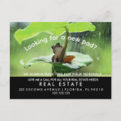 エステー実在トドリームホーム発表の新しいパッド 案内ポストカード (正面)