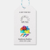 エステー実在トハウス鍵 ギフトタグ (正面)