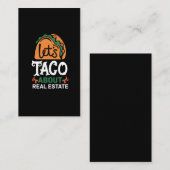 エステー実在トブローカータコラバー引用文メキシコグルメ 名刺 (正面/裏面)