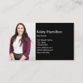 エステー実在トプロフェッショナルハウス不動産仲介業者赤面写真 名刺 (裏面)